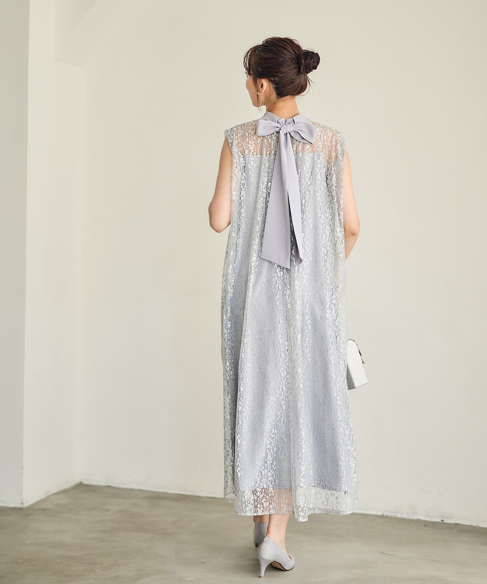 未着用★TedBaker★Ashleyyドレス　ワンピース XS-Lサイズあり【ERUKEI エルケイ】フラワーレース/ Aライン/ ミモレ丈