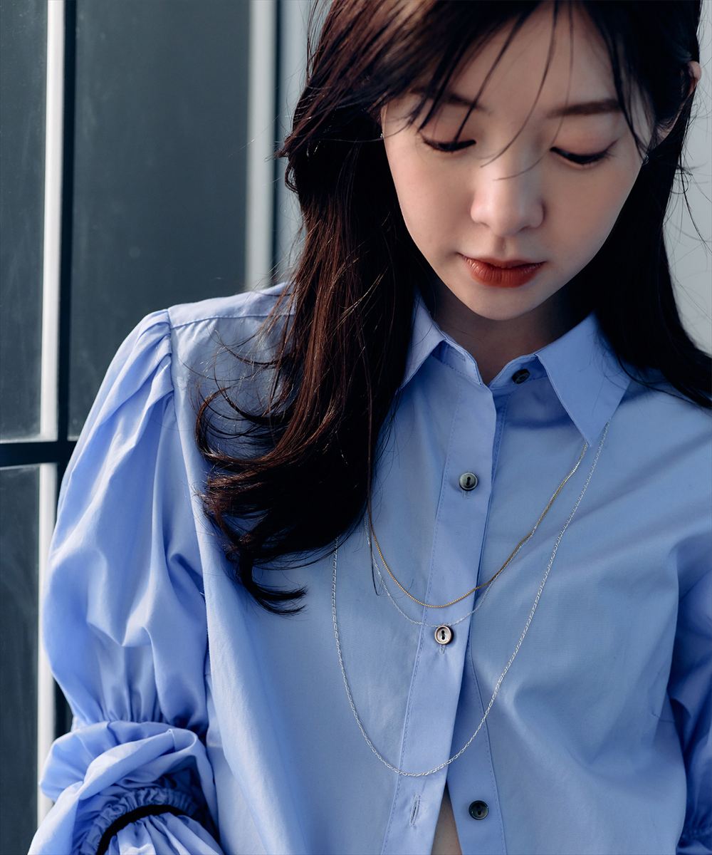 ロング2wayバイカラーチェーンネックレス - 12Twelve Agenda