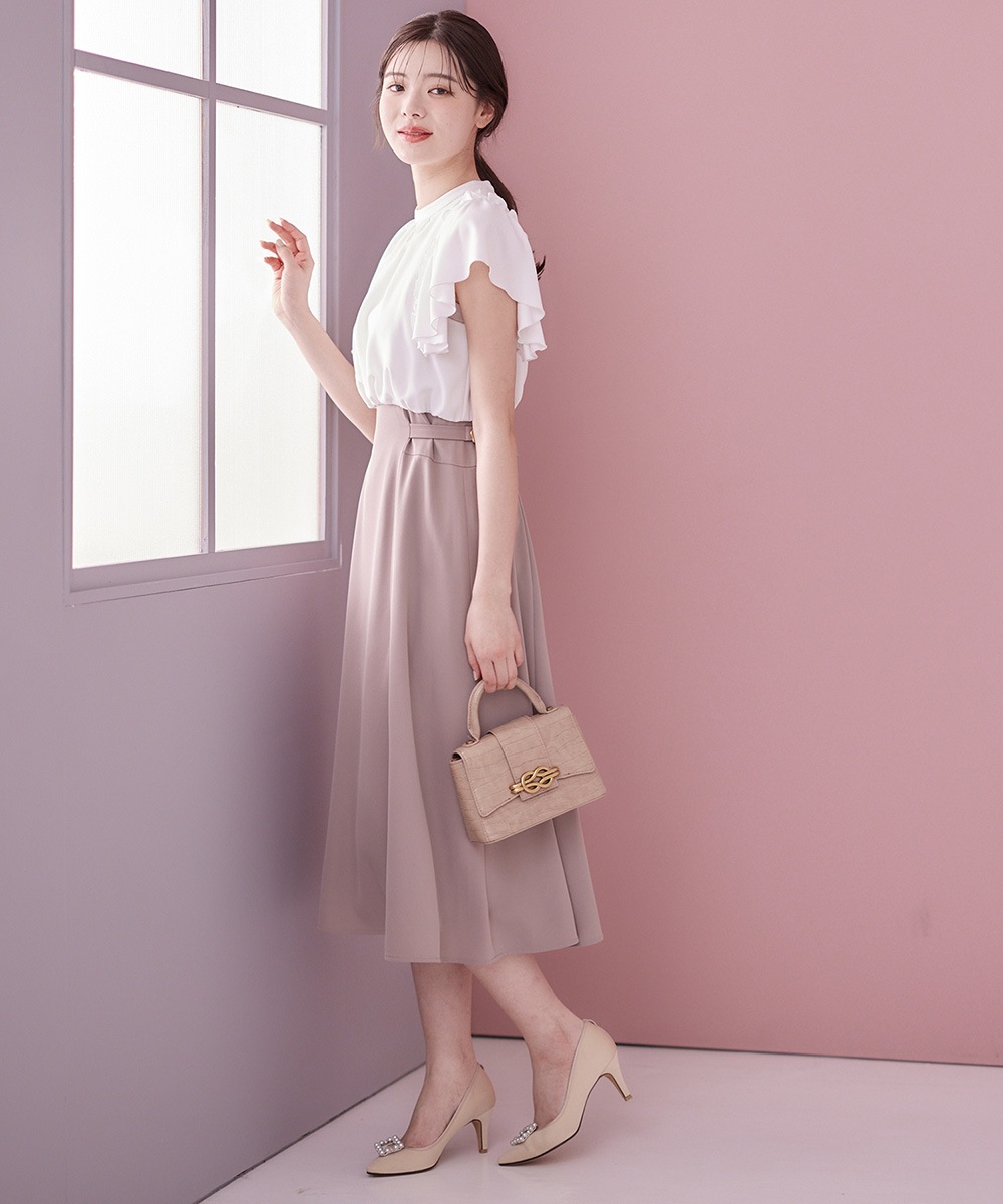 SALE】【荒野コラボ】ドッキングフレアワンピース - 12Twelve Agenda 