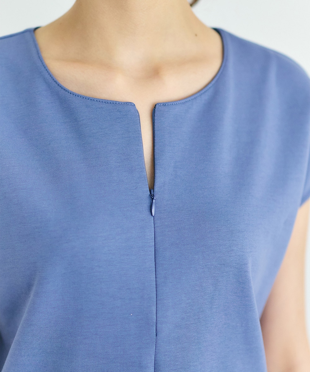 SALE】フロントファスナーネックカットソープルオーバー - 12Twelve