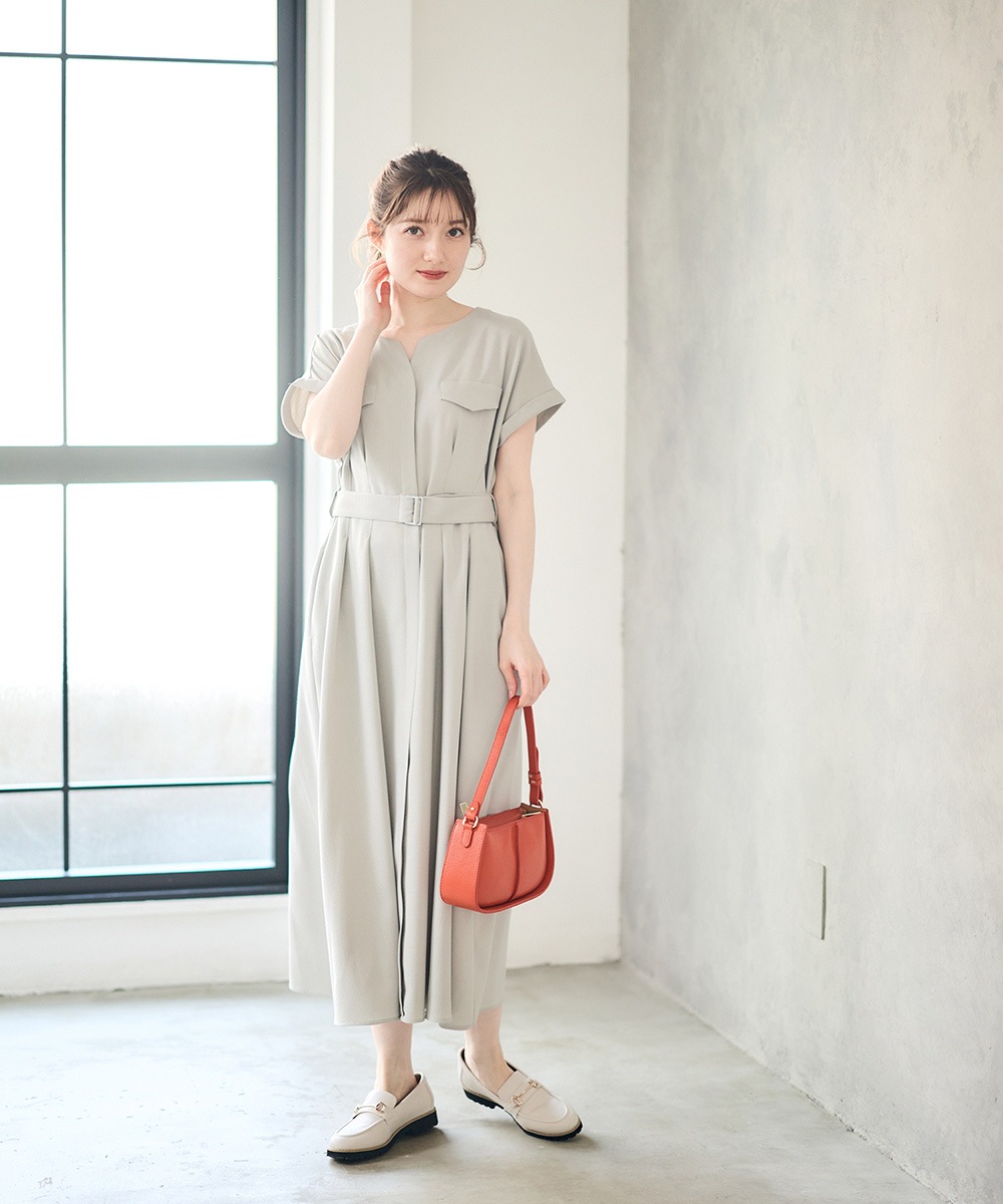 SALE】両ポケブッチャーワンピース - 12Twelve Agenda(トゥエルブ