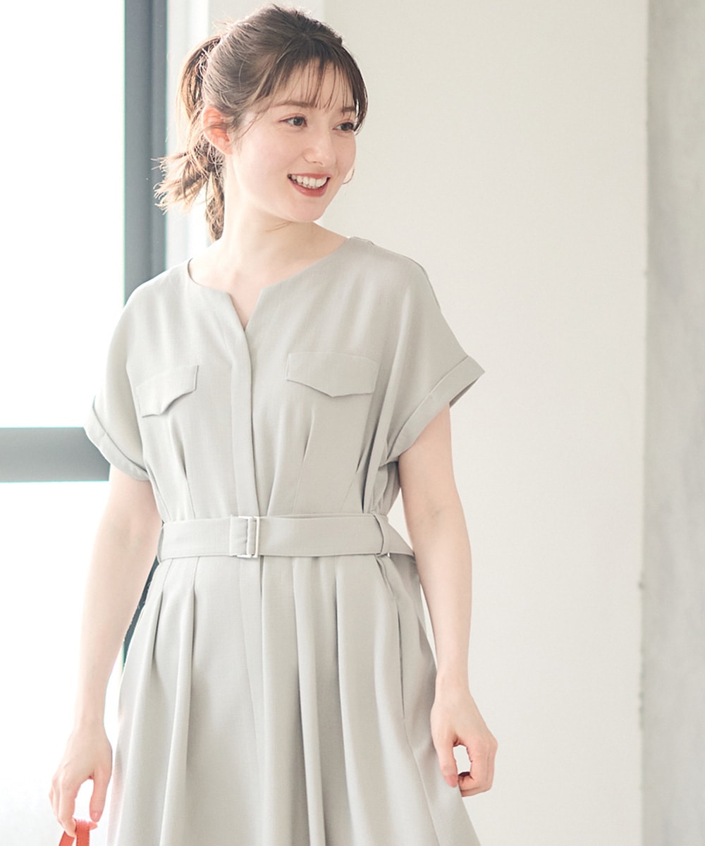 SALE】両ポケブッチャーワンピース - 12Twelve Agenda(トゥエルブ
