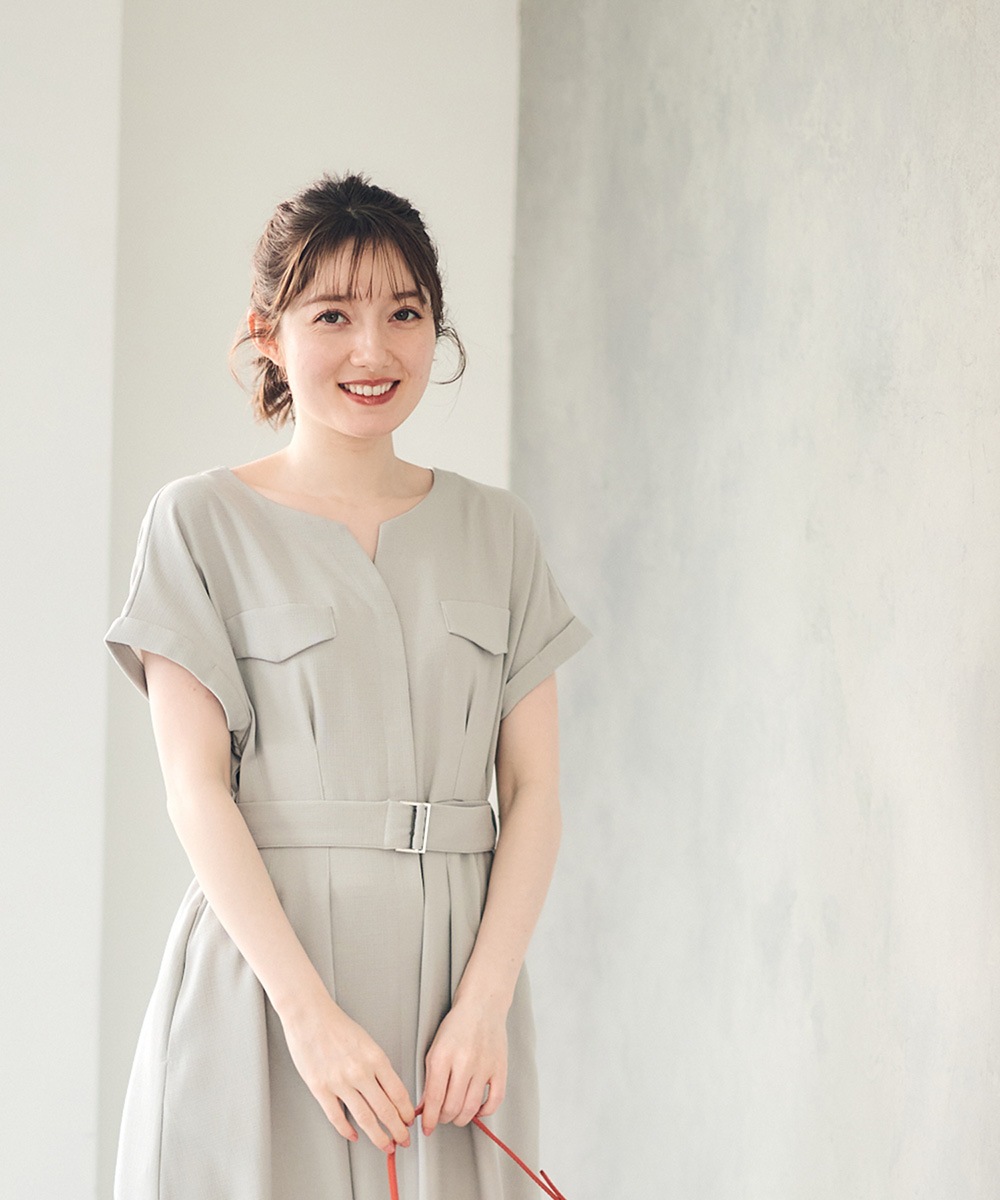 SALE】両ポケブッチャーワンピース - 12Twelve Agenda(トゥエルブ