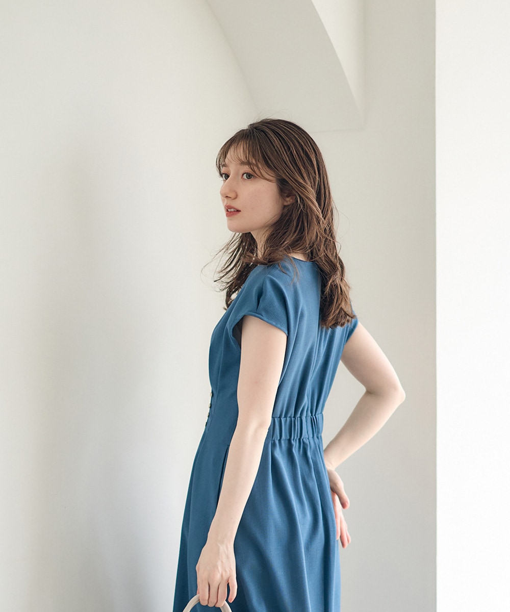 SALE】カシュクールブッチャーワンピース - 12Twelve Agenda