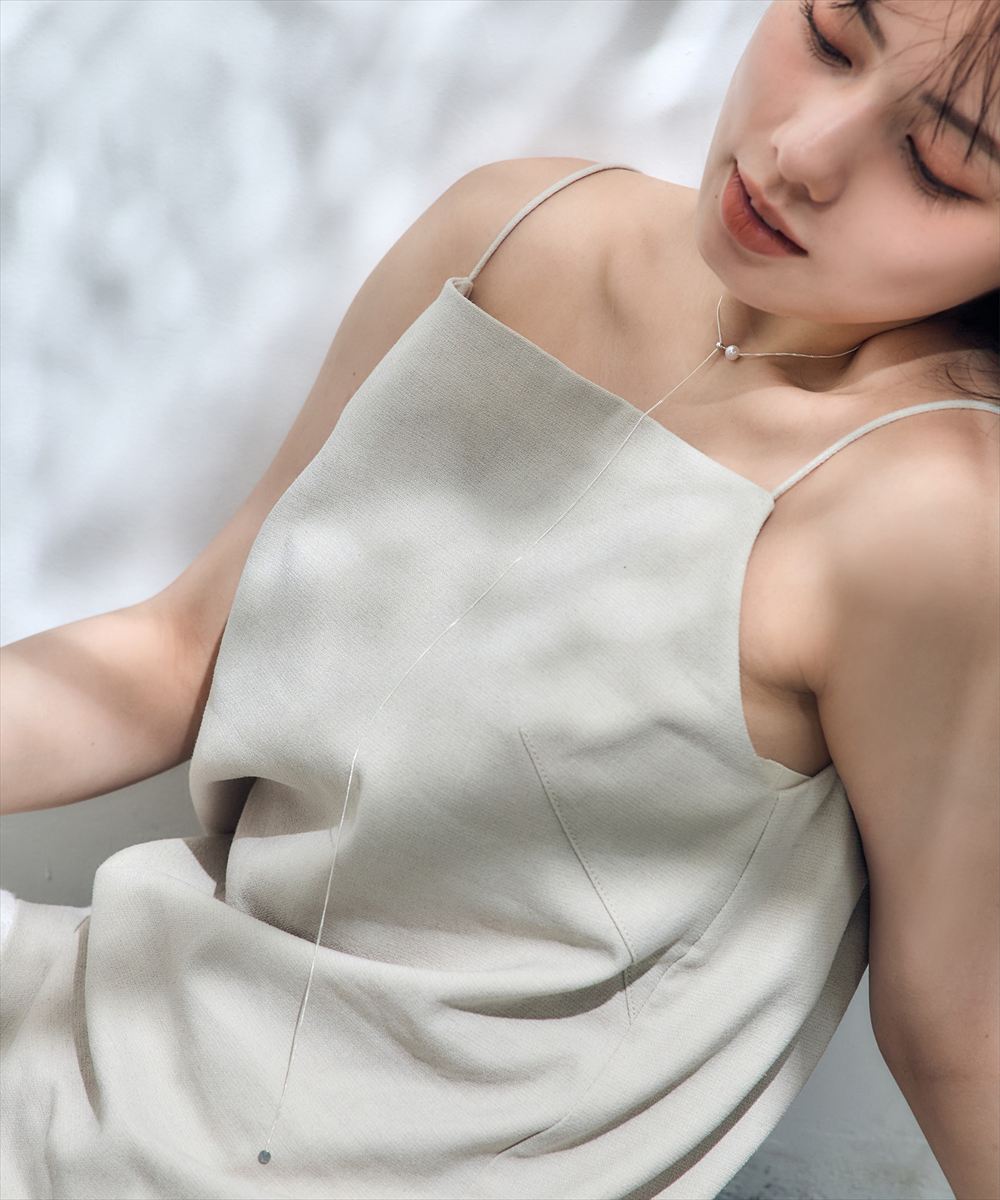 SV925〉1粒パールアジャスタブルロングネックレス - 12Twelve