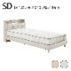 ��� �٥å� ���ߥ��֥� SD W1230��D2110��H800 mm ���̹� 150/240mm L����ӥͥå� ���٤�2�� �ʥ����� �饤�ȥ��졼 ���ݽ����ܥå��б� 1�����󥻥�� LED����  �ե졼��Τ� �ޥåȥ쥹����� ������  �ݥ���