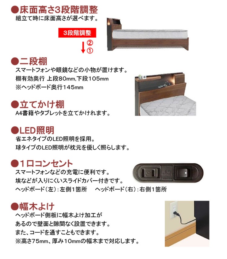 ��� ��ư�٥å� �ꥯ�饤�˥󥰥٥å� ���󥰥� SD W1225��D2165��H860 mm ���̹� 300/265/225mm �⤵3�ʳ�Ĵ����1�����󥻥�� 2��ɥå��� �����ȥ꡼ �����ࡼ�� �ޥ������ ������ �����ࡼ�� GM-04