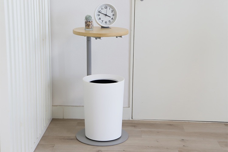 饦ɥɥơ֥ Iron Round Side Table Table ݷ ٥åɥ   ץ 奢  COLLEND 