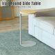 饦ɥɥơ֥ Iron Round Side Table Table ݷ ٥åɥ   ץ 奢  COLLEND 