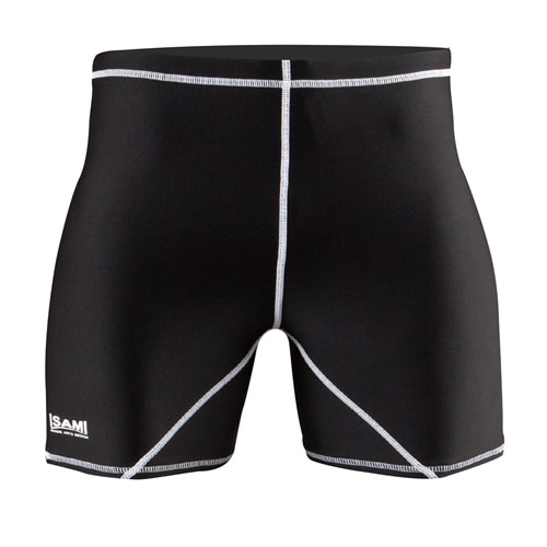 ISU-08 MATEXハーフスパッツ 黒白