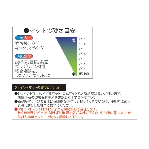 イサミ ジョイントマット(CY-3) サイズ1m×1m 厚み15mm 青 16枚