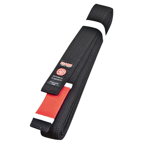 JJ-41 柔術黒帯（白ライン付き）