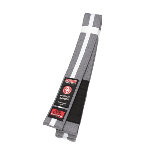 JJ-39　柔術灰帯（ライン入り）