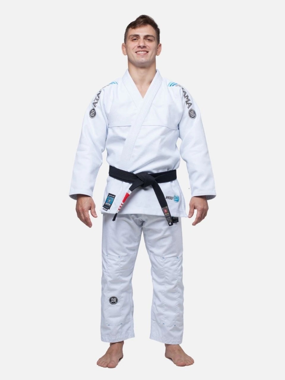 セブンスター　ATAMA柔術衣　ムンジアル♯9ブラック 黒 A1 SAINT M×××××× - 【残りわずか】SM-HR8-0000-044 / CRW-N SWT