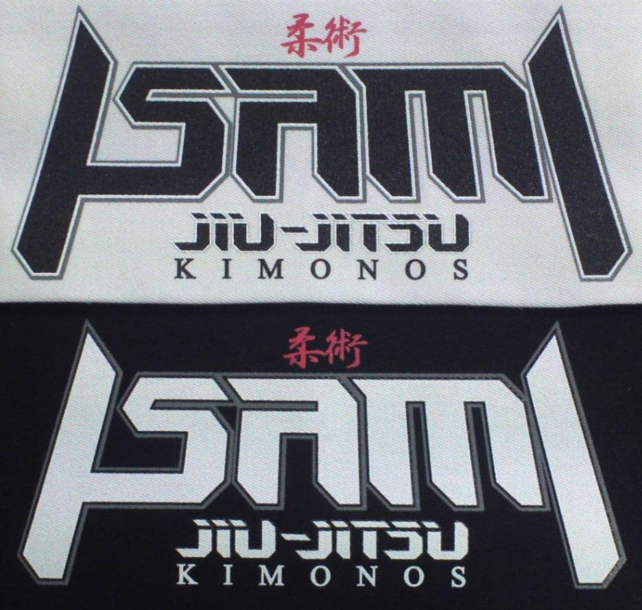 ISAMI jiu-jitsu 横長パッチ