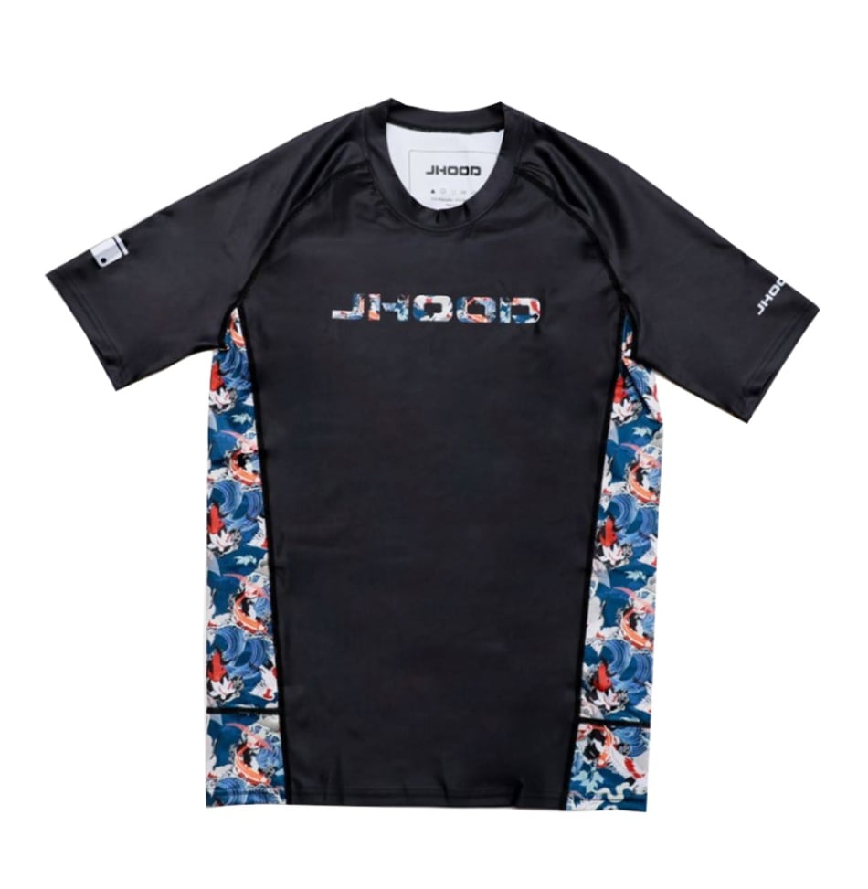 GRIT×LUTADOR SAMURAI ラッシュガード 痺れる