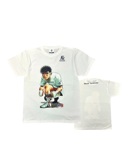 はじめの一歩×FUEGO 幕之内一歩Ver. 5.6オンス ヘビーウェイトＴシャツ