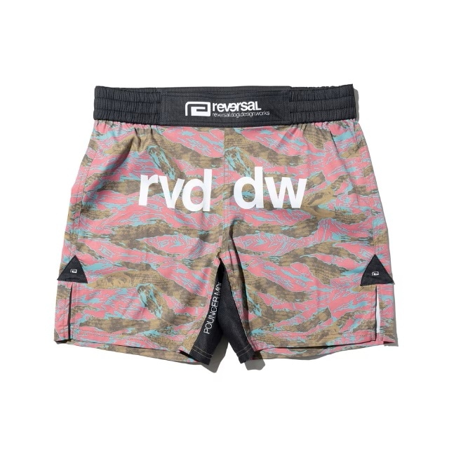 POUNCER CAMO FIGHT SHORTS（SHORT LENGTH / NO POCKET）