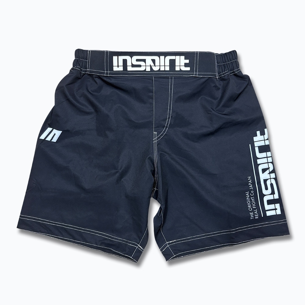 ISAMI ボクシングショーツ M ホワイト/ブルー　はじめの一歩　オーダー品 ISAMI(イサミ) |格闘技 武道具用品 格闘技プログッズ