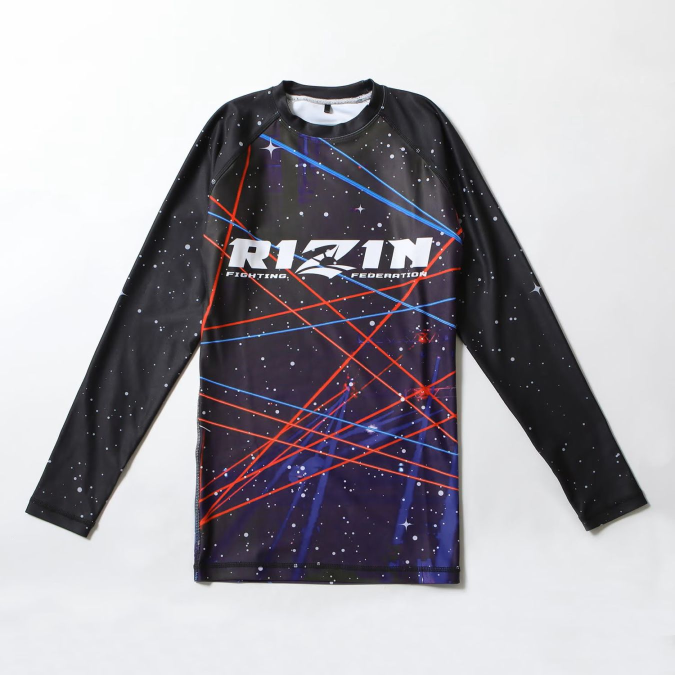 RIZIN長袖ラッシュガード STAR-LIGHTモデル