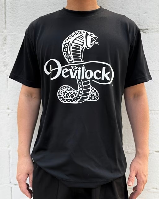 DEVILOCK COBRAロゴ ドライTシャツ
