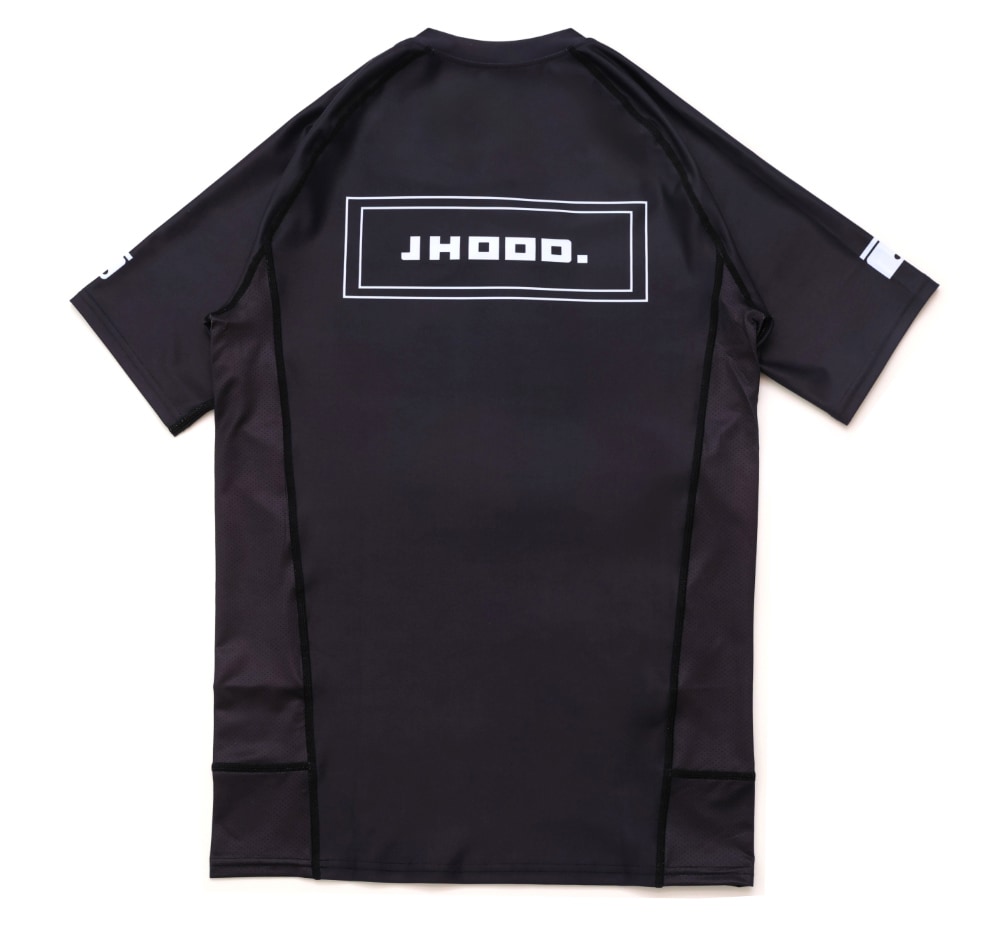 JHOOD 半袖ラッシュガード Rank.24 黒
