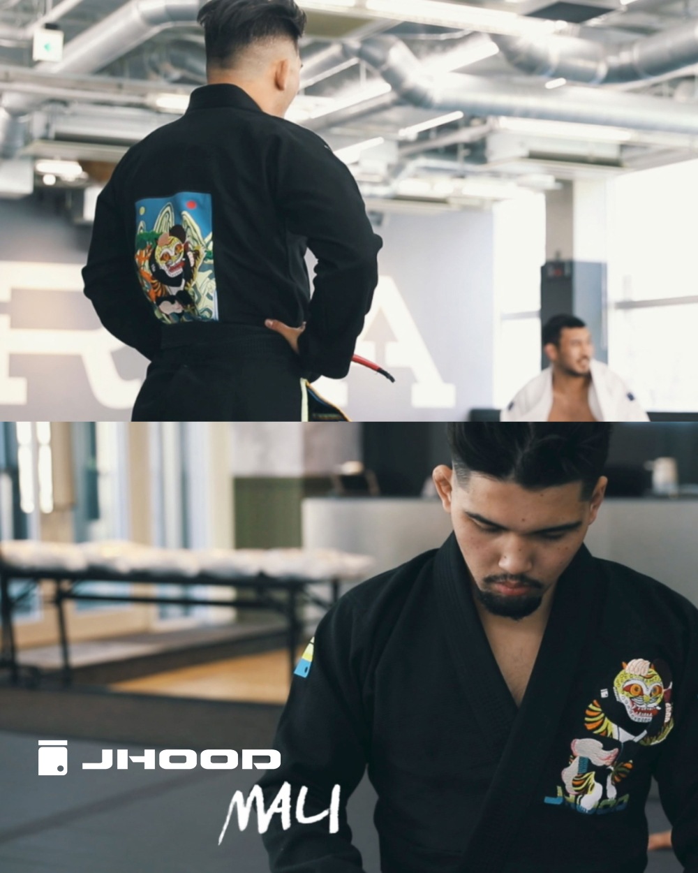 Jhood x Mali Kimono Black