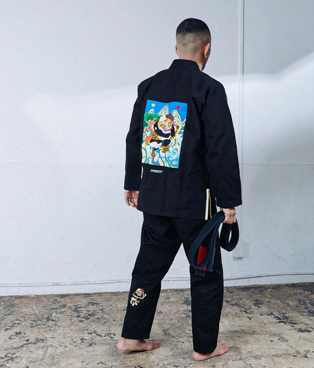 Jhood x Mali Kimono Black