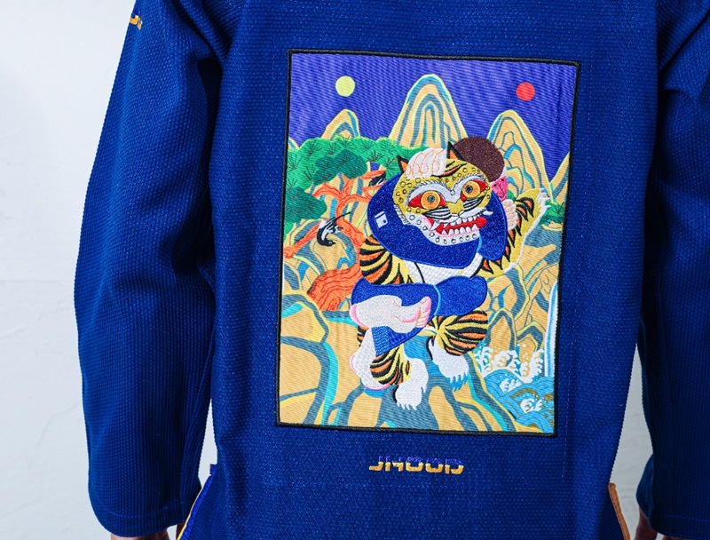 Jhood x Mali Kimono Blue