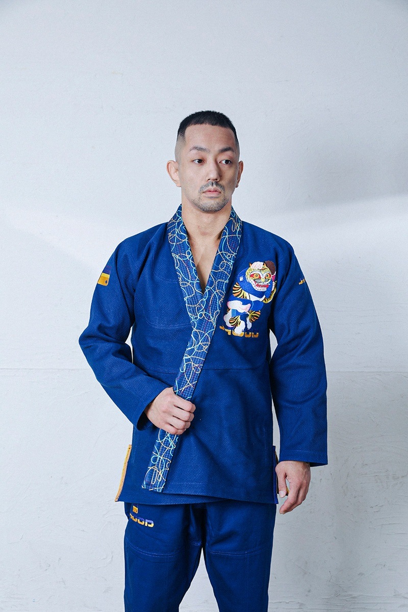 Jhood x Mali Kimono Blue