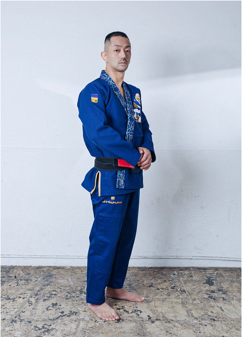 Jhood x Mali Kimono Blue