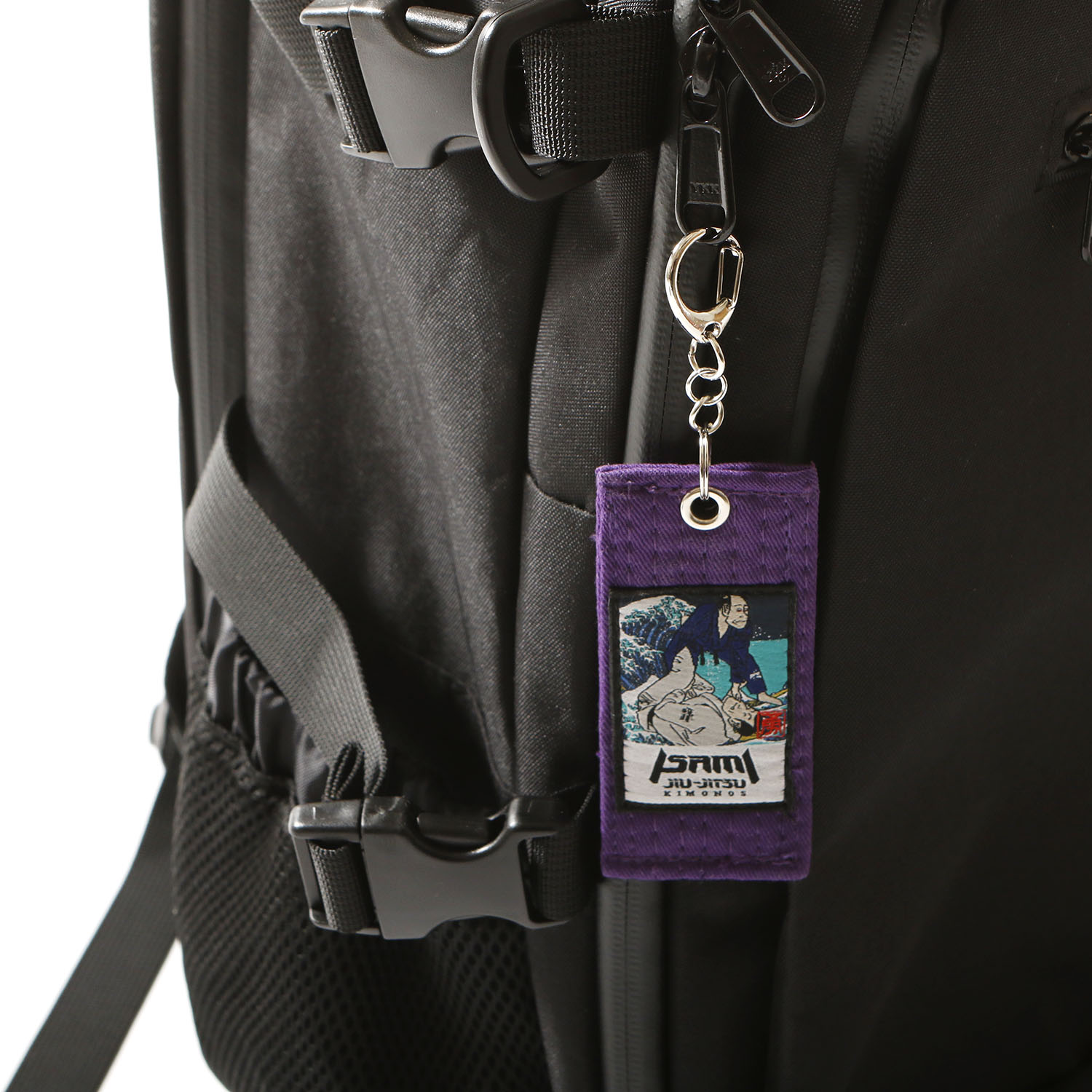 TN-9柔術帯キーホルダー