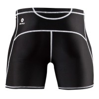 ISU-08 MATEXハーフスパッツ 黒白