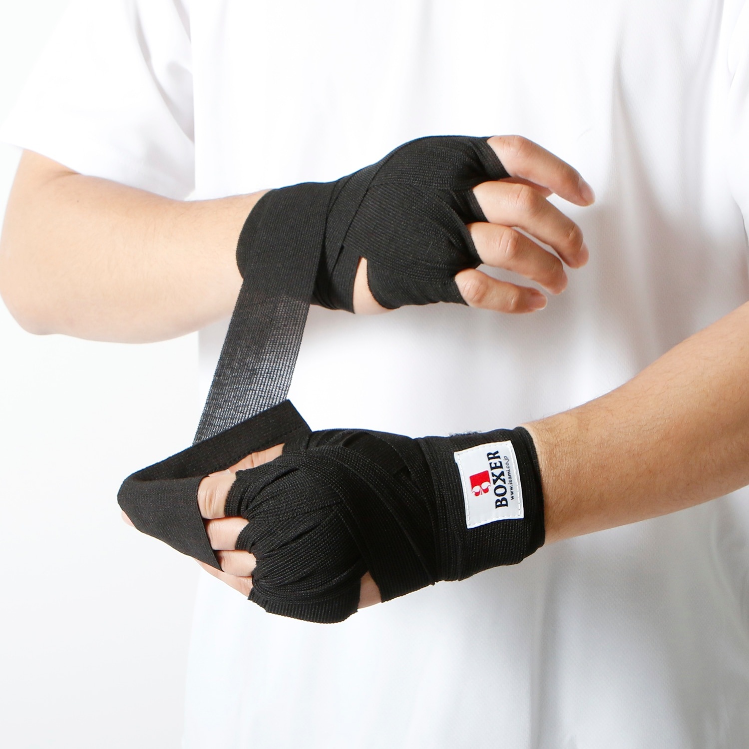 BOXERバンテージブラック（少年用）