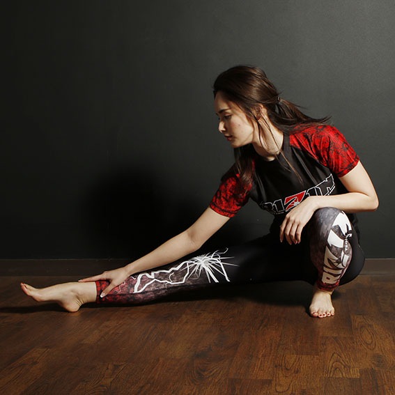 RZ-023 RIZIN ロングスパッツ  サザンカモデル