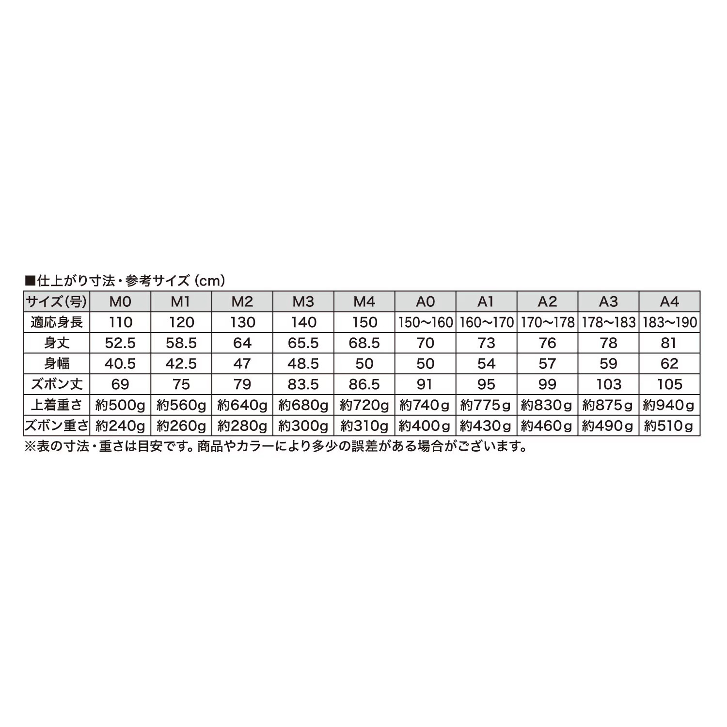 JJP-160 ベーシック柔術着