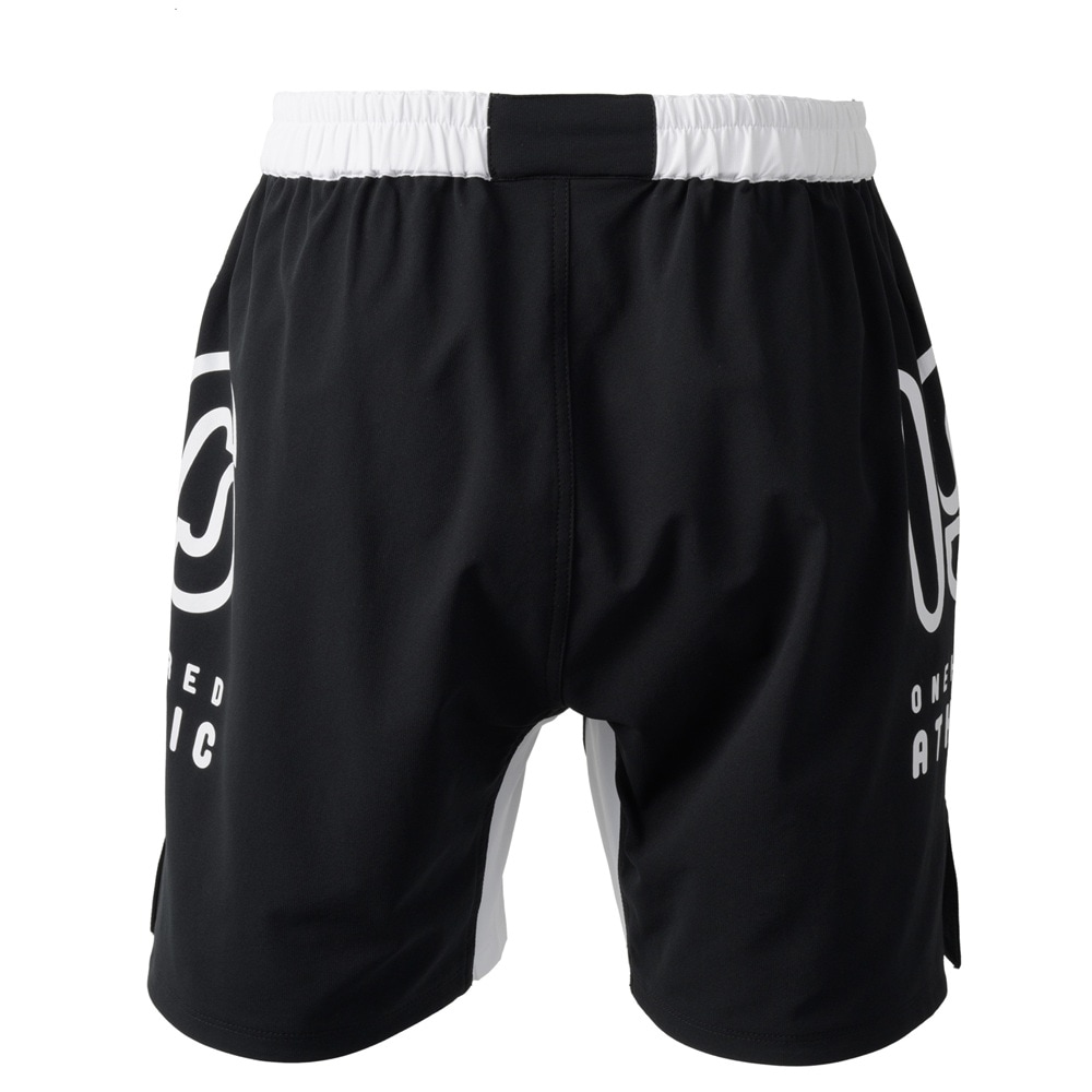 100A DRY GRAPPLE SHORTS *Type-A / BIG LOGO / BICOLOR ブラック×ホワイト