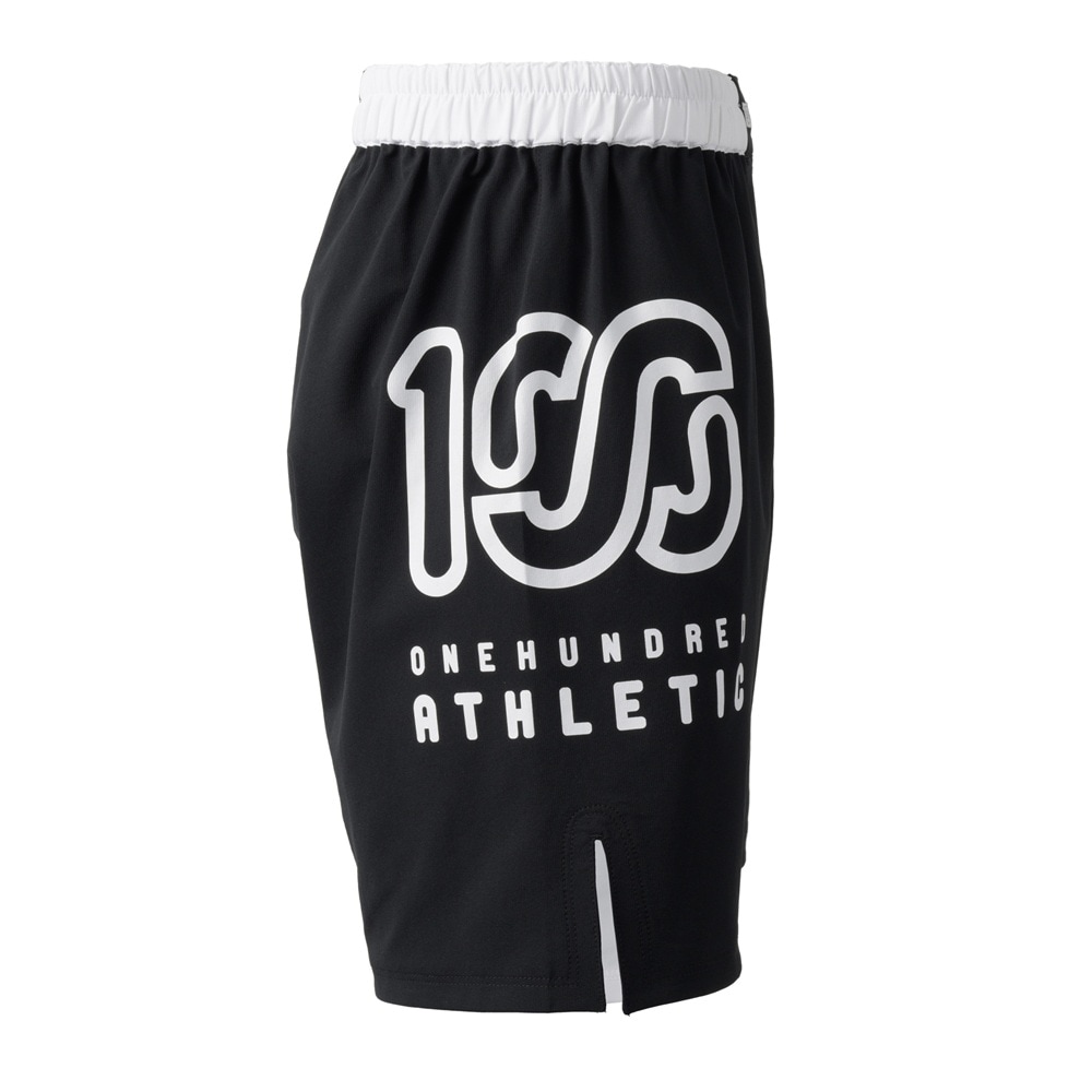 100A DRY GRAPPLE SHORTS *Type-A / BIG LOGO / BICOLOR ブラック×ホワイト