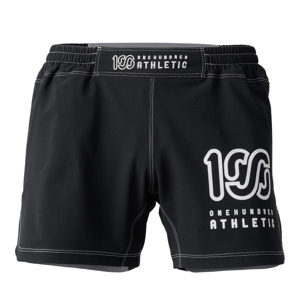 100A DRY WORKOUT SHORTS *Type-B / BICOLOR ブラック×グレー