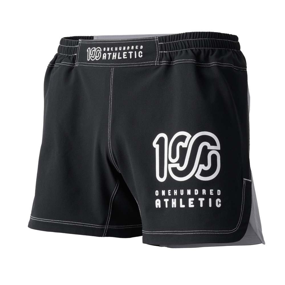 100A DRY WORKOUT SHORTS *Type-B / BICOLOR ブラック×グレー