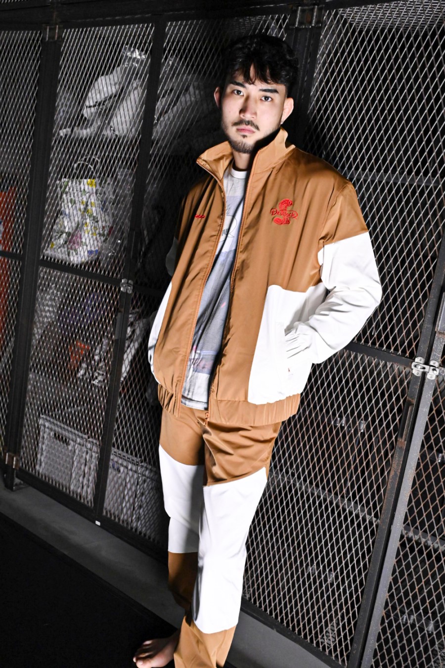 Jhood x Devilock Tracksuit Brown