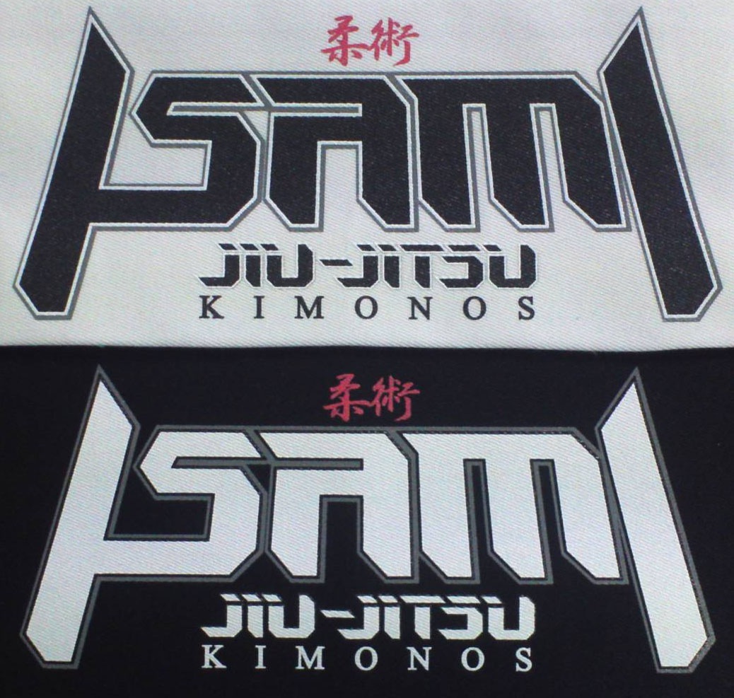 ISAMI jiu-jitsu 横長パッチ