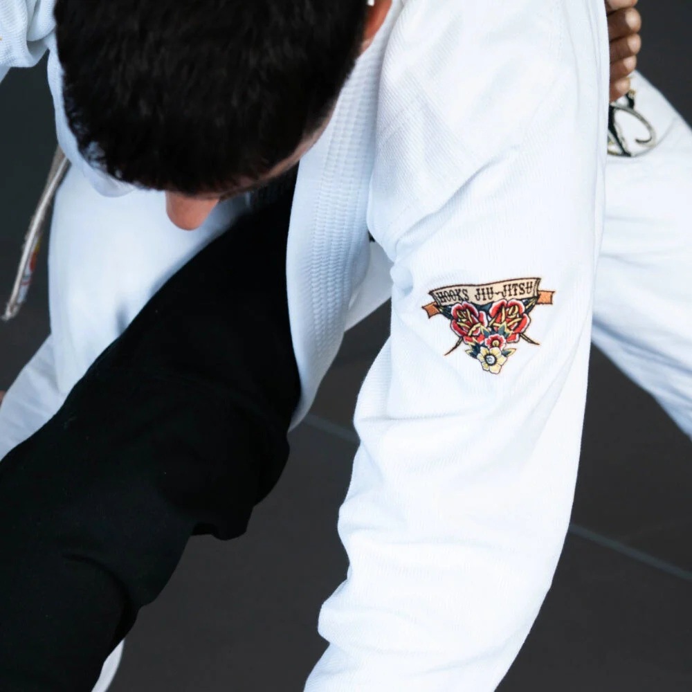 Hooks Pantera Negra BJJ GI - White