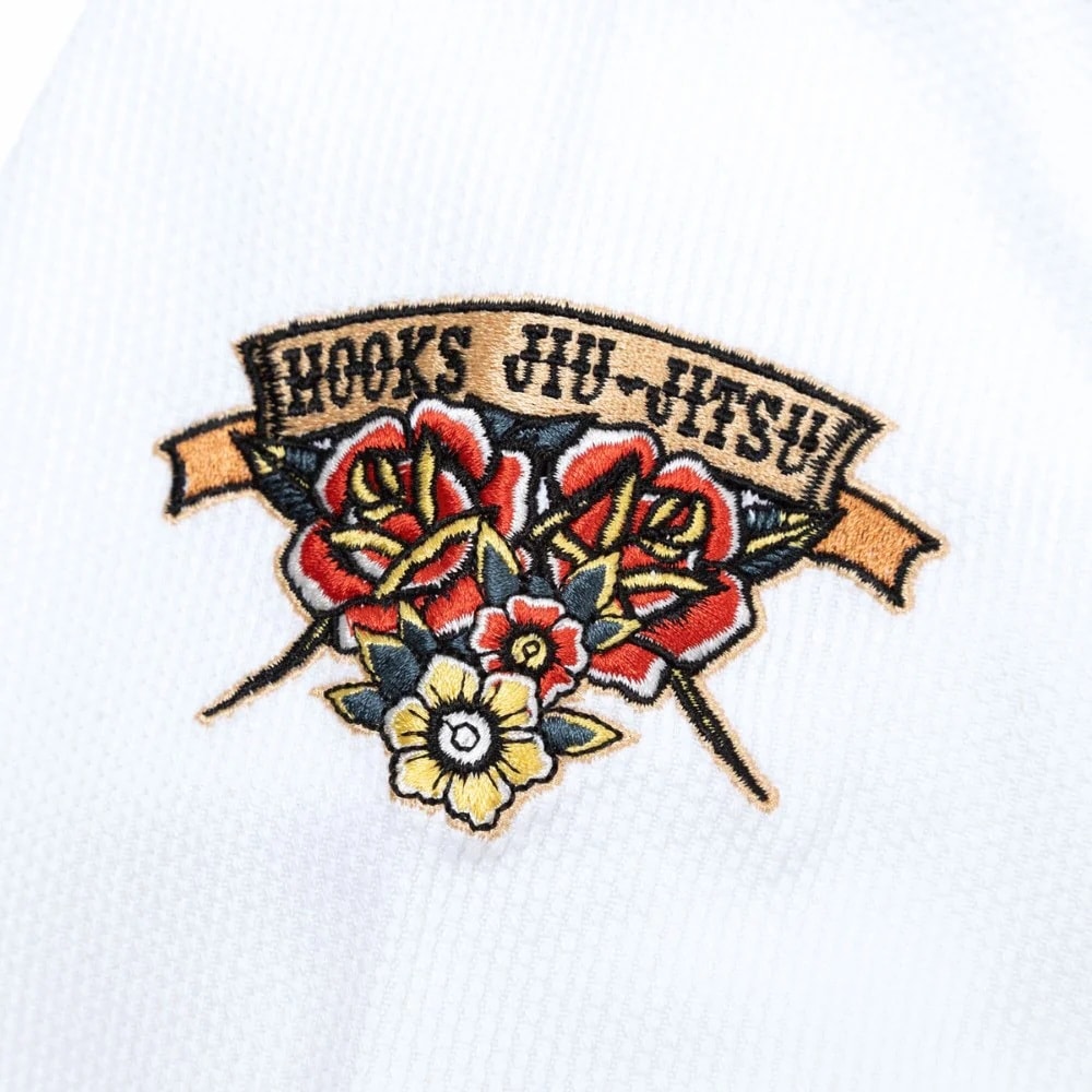 Hooks Pantera Negra BJJ GI - White