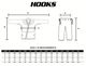 Hooks Pantera Negra BJJ GI - White