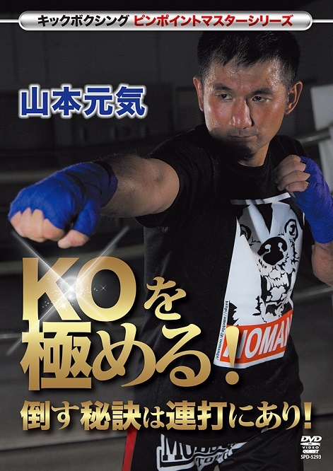 【DVD】キックボクシングピンポイントマスターシリーズ  山本元気  KOを極める！