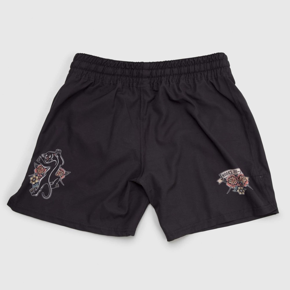 Hooks BJJ Grappling Shorts - Pantera Negra