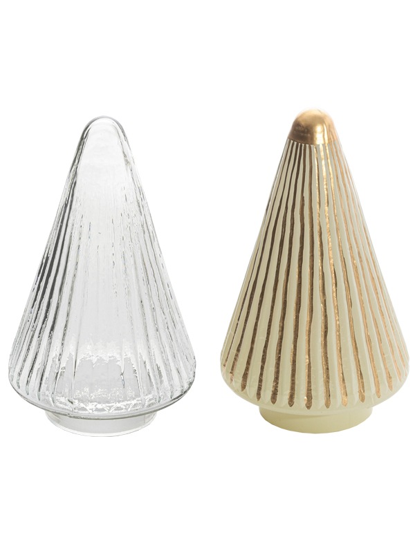 ガラスツリー オブジェL（2カラー） M15-2292