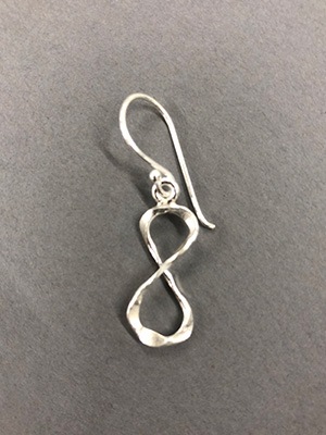 カレンシルバー インフィニティ フック ピアス TGSE-2218 ★