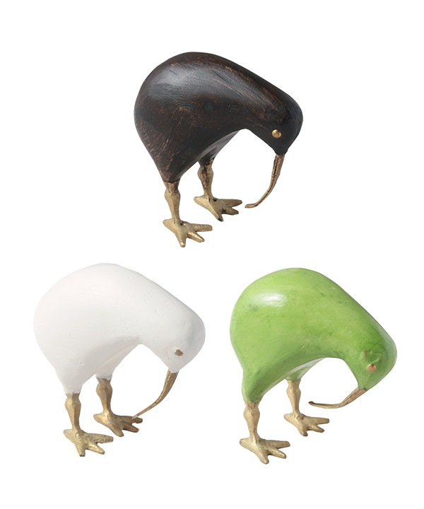 キウイ(スモール・全3カラー)木製オブジェ PRAH211